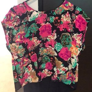 Anthropologie floral Top